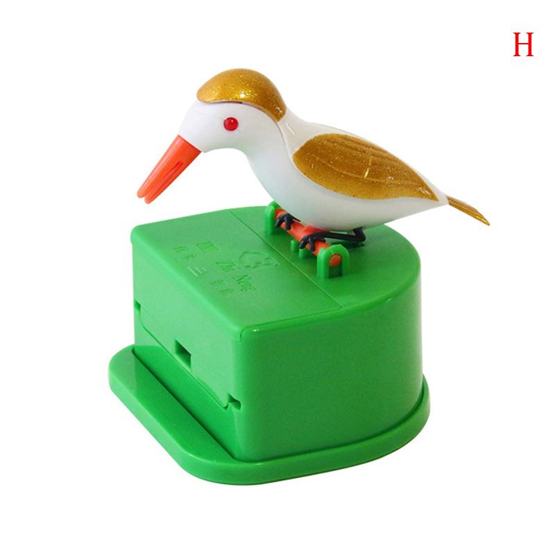 Милый диспенсер для зубочисток колибри, автоматическая коробка для зубочисток в виде птиц