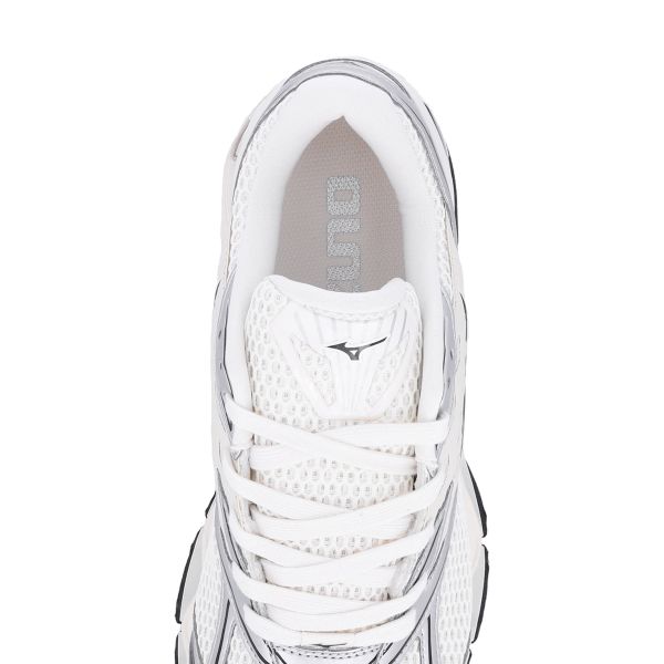 Mizuno Кроссовки Wave Prophecy LS Pristine Silver Unisex Cream Black D1GA251101