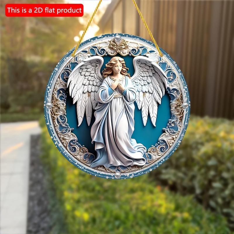 2d Плоский 20*20см Домашний Настенный Декор Цепочка Подвеска Декор Цепочка для Люстры, Полупрозрачный Декор Тарелки для Сада, Дома, Комнаты, Настенное Искусство для Веранды