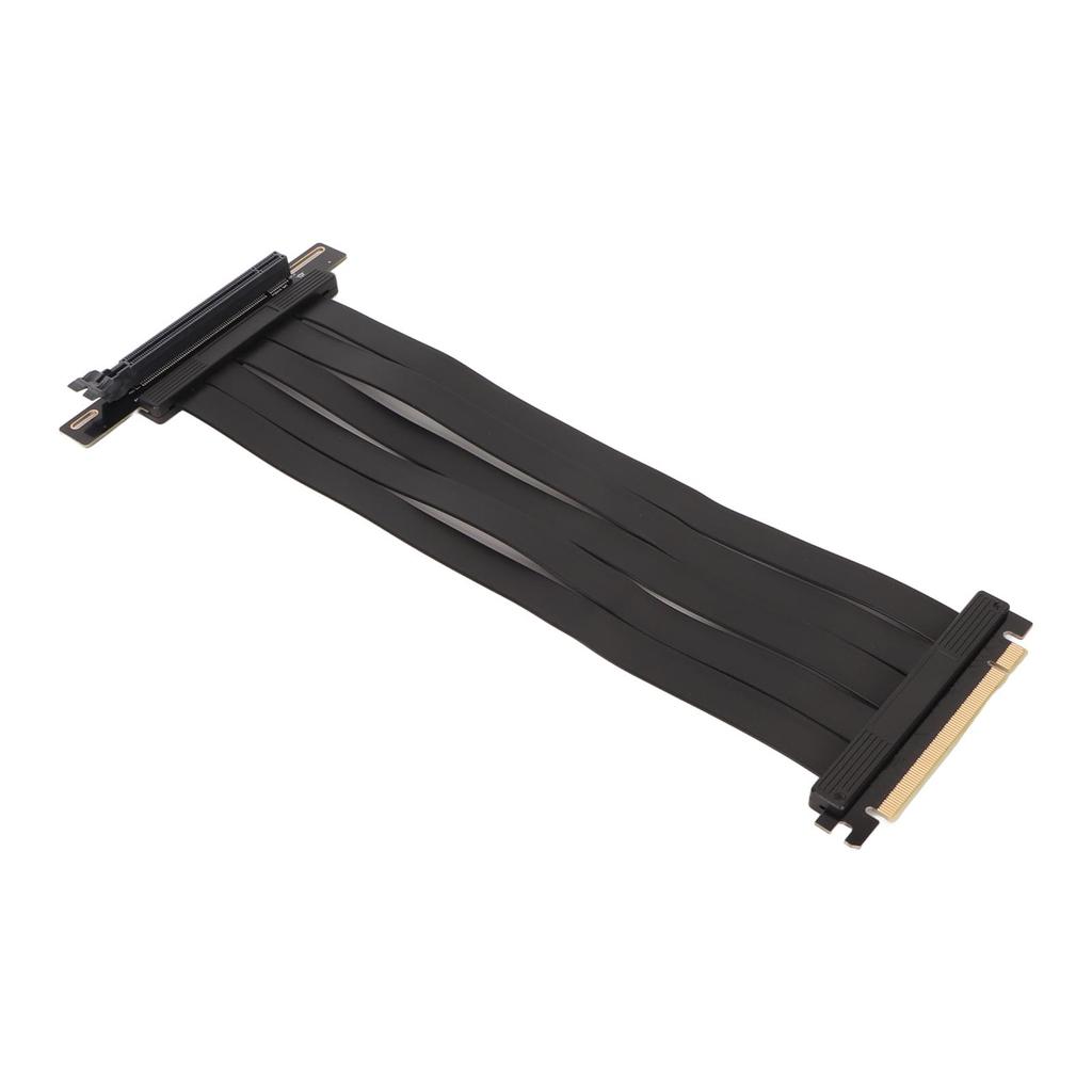 PCIe 4.0 X16 Riser Cable 90 Degree High Speed Single Row 31 Core Graphics Card Extension Cable для