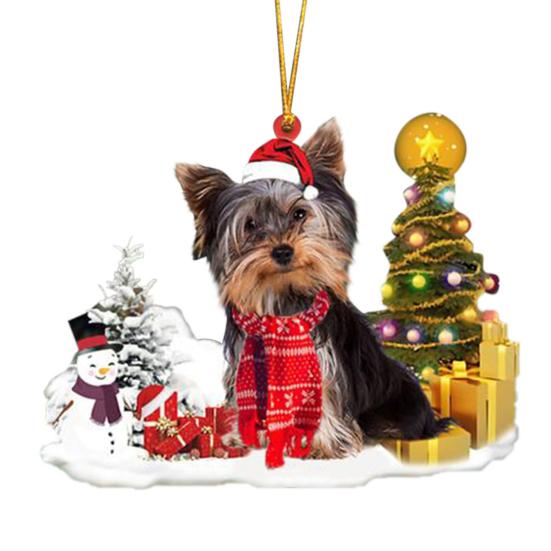 Adorable Christmas Hanging Decorative Easy for Cute Window Pendant KTY