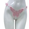 Трусики Pure lust кружевные бабочка сексуальные стринги женские открытые жемчужные массажные прозрачные трусики без веселья