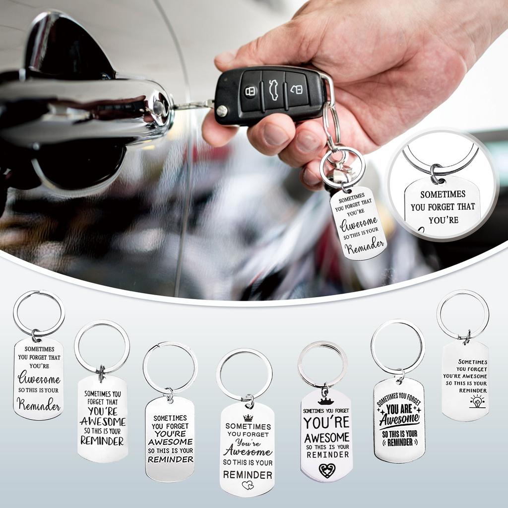 Ювелирные изделия на день святого Валентина, ожерелье с биркой из нержавеющей стали для моей жены, брелок с подвеской в ​​стиле милитари в виде алфавита