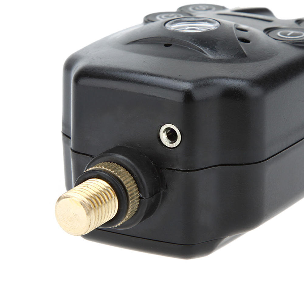 2 LEDs Water Resistant Adjustable Tone Volume Sensitivity Sound Alert Fishing Bite Alarm for Fishing Rod