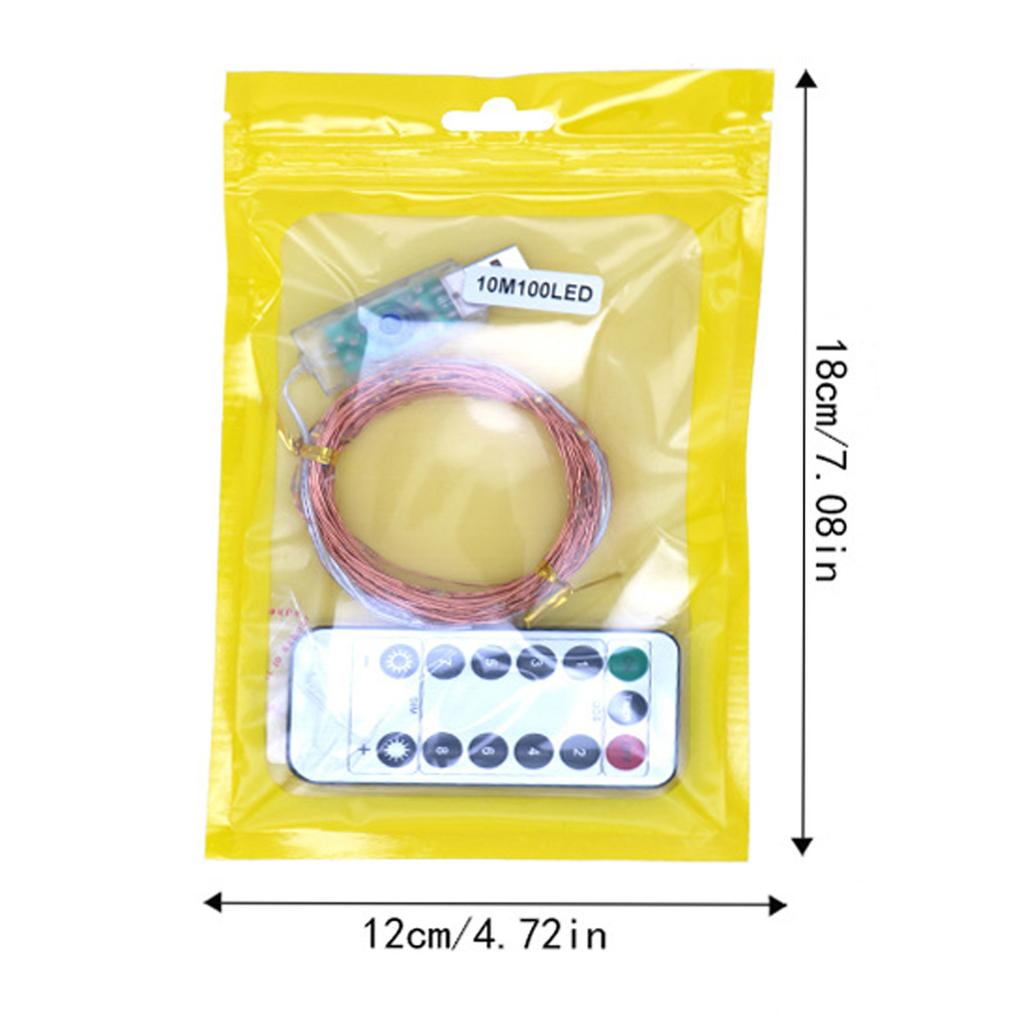 10 м 100 светодиодов USB светодиодные гирлянды водонепроницаемые, водонепроницаемые IP65 теплые белые огни