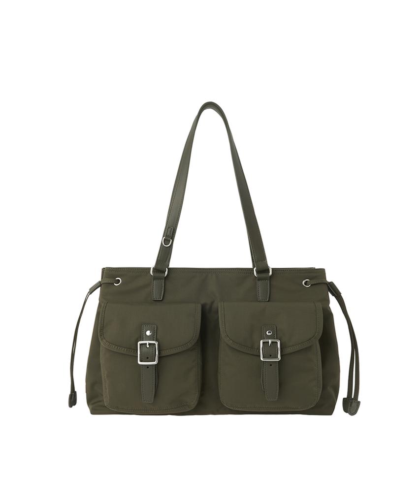 Debbyoung Nylon Pocket Bag [Khaki]