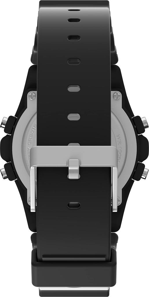 Мужские часы Timex Expedition Atlantis 40 мм, черные, мужские цифровые часы с будильником Timex Expedition CAT 40 мм.