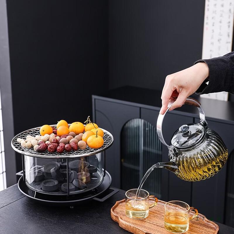 Handun Electric Glass Tea Stove & Kettle Set
