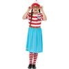 Wheres Wally? Girls Deluxe Wenda Costume Set