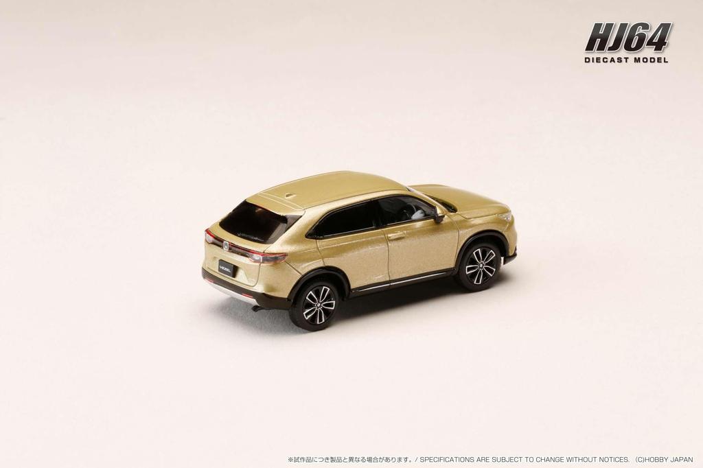 Honda VEZEL HEV Z Sand Khaki Pearl 1/64 e