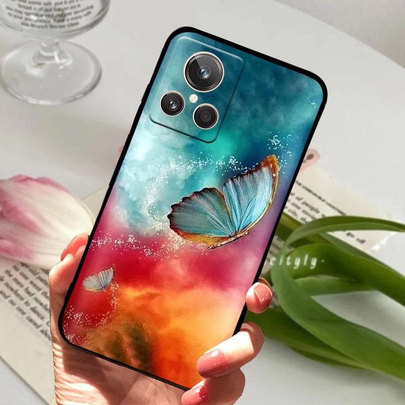 Для Realme GT2 Explorer Master Чехлы RMX3551 Ударопрочный Силиконовый ТПУ Матовый Чехол для Телефона Для OPPO Realme GT 2 Pro GT3 Fundas Capa