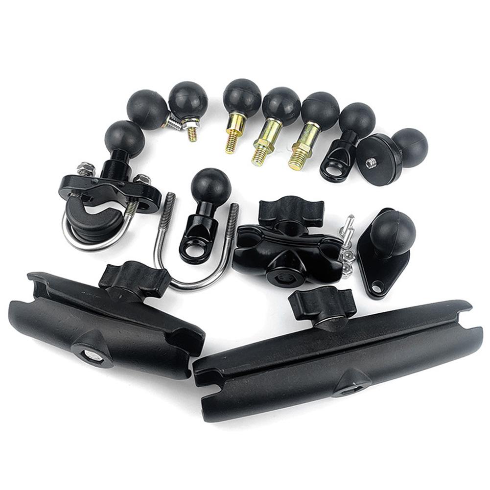 1'' дюймовый шаровой автомобильный подголовник с шаровой головкой держатель GPS крепление для мотоцикла 10 мм основание для GoPro Yi Insta360 камера телефон аксессуары