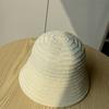 Fisherman's Hat Children's Summer Outdoor Weaving Hollow Breathable Sun Hat Leisure Sunscreen Bucket Hat