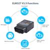 Elm327 Bluetooth OBD2 V1.5 Elm 327 V 1.5 V2.1 OBD 2 Автомобильный диагностический инструмент сканер Мини Elm-327 Адаптер OBDII Автодиагностический инструмент