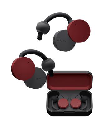 nwm Гарантия Полностью беспроводные наушники nwm DOTS Bluetooth NTT Бордово-красный (нум) [Расширенное издание] Динамики открытого типа, Наушники-вкладыши, 5.3, Звучность,