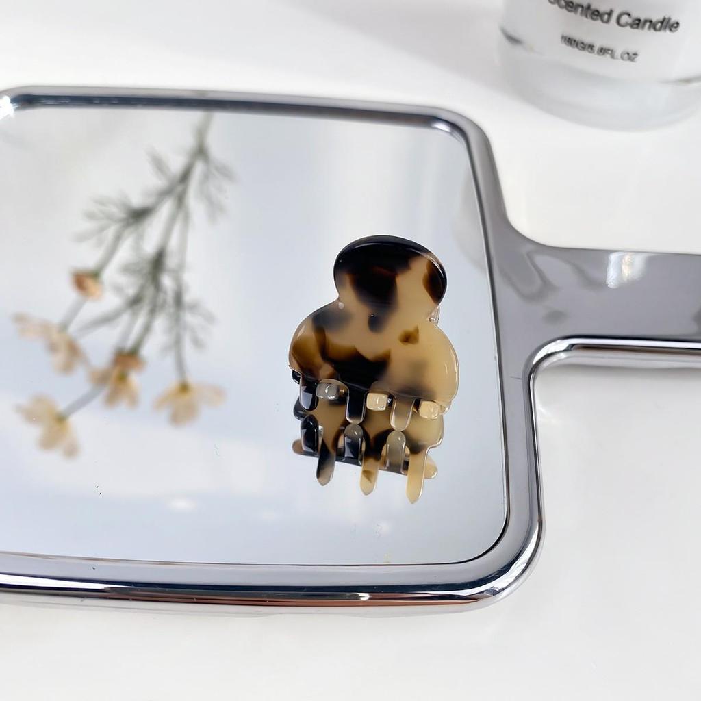 Корейская мини-заколка-краб с дофамином: Милые аксессуары для волос для женщин и детей