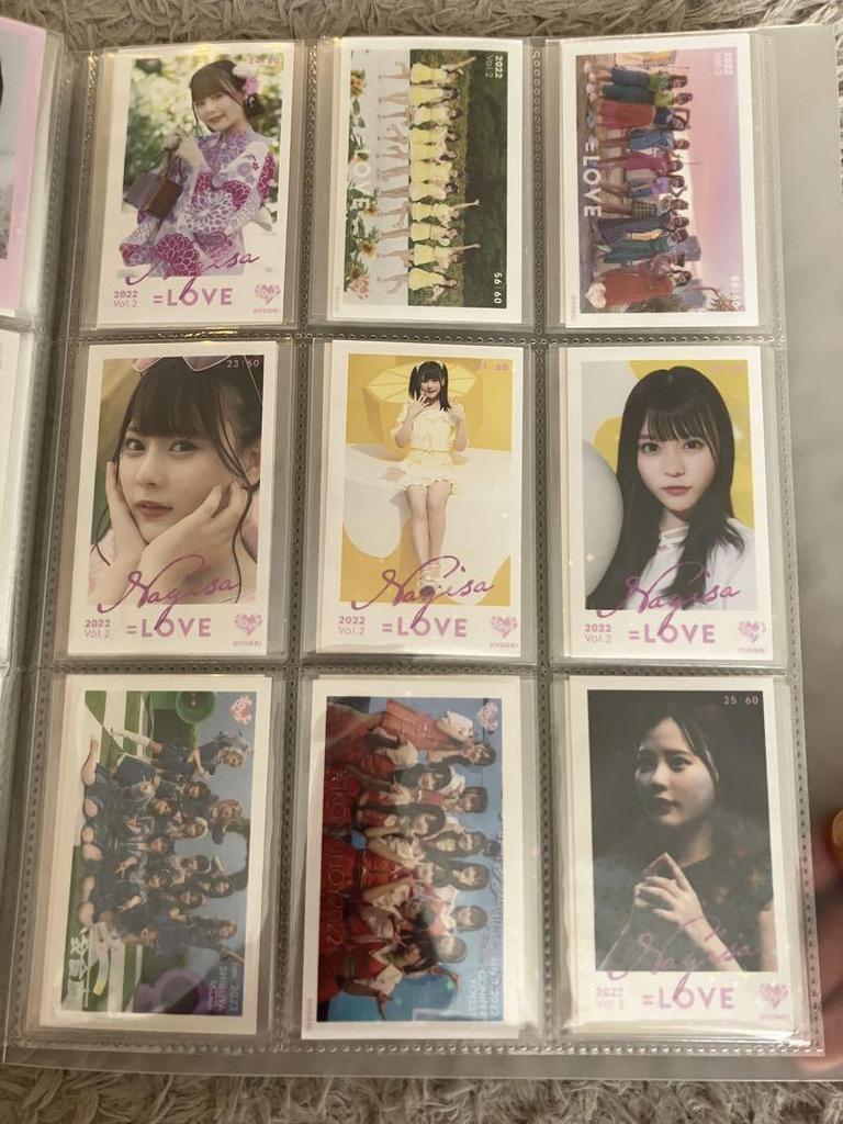[USED] Nagisa Saito Mini Photo Mini Photo Card Full Set Rare Collection