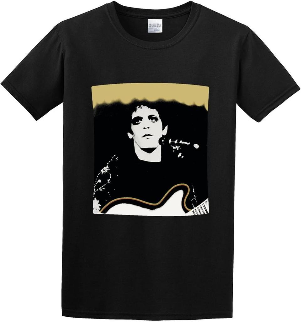 Men's Summer T Shirt Lou Reed Rock Music Icon Mens T Shirt Men's T Shir