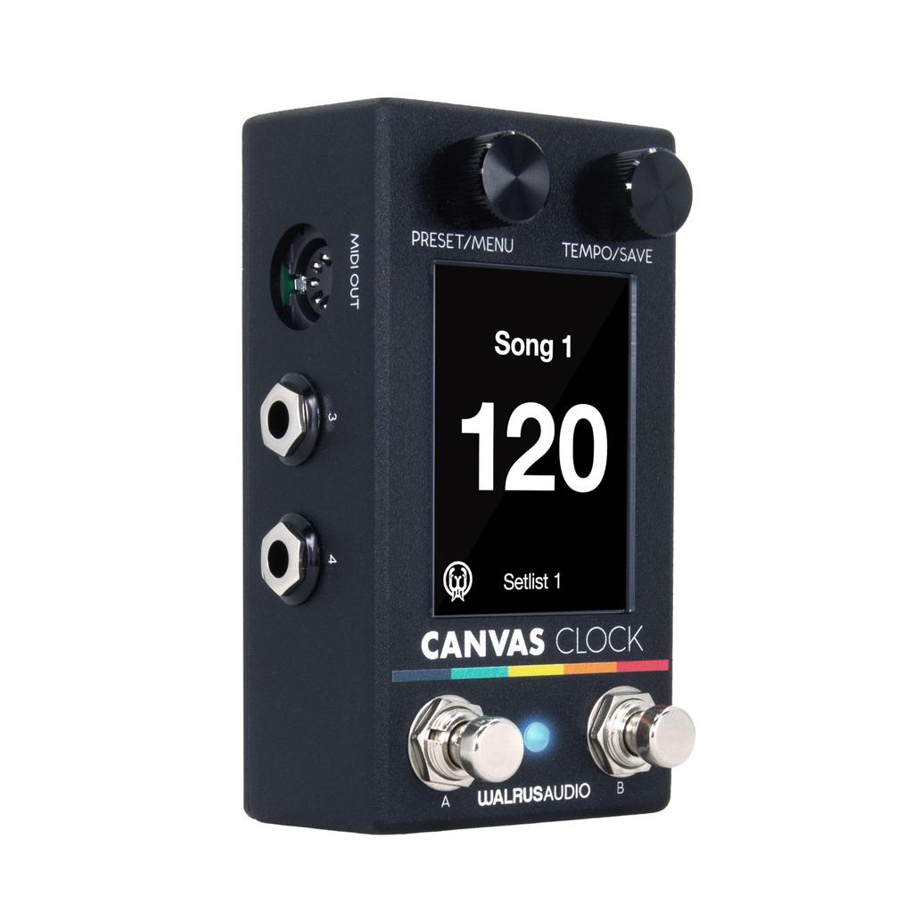WALRUS AUDIO Canvas Clock Темп Время BPM MIDI Управление Метроном WAL-CANV/CLK
