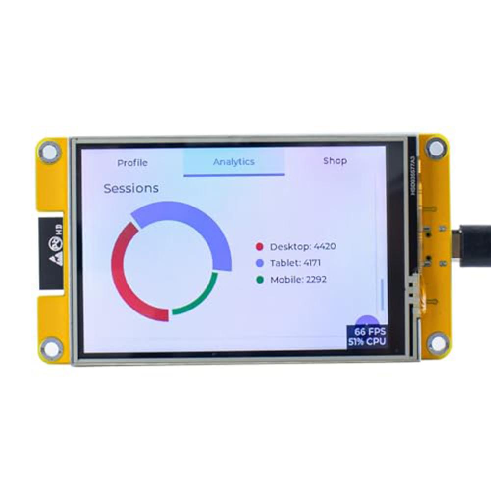 3,5-дюймовый TFT LCD сенсорный экранный модуль 320x480 с WiFi драйвером для платы разработки ESP32-Arduino Электронные компоненты