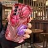 Phone Case: 2D Flat, Suitable for Samsung Galaxy A34 A35 M05 M06 S20 S22 S21 FE Plus 5G Protective Case, Diamond Tulip, Perfect Christmas and Hallowee
