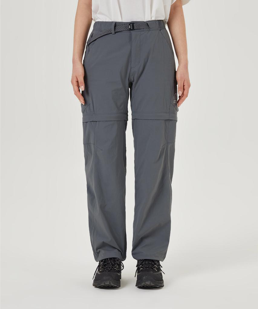 SIERRA DESIGNS W) Auberry 2Way Convertible Pants (Semi-Wide Fit) Charcoal