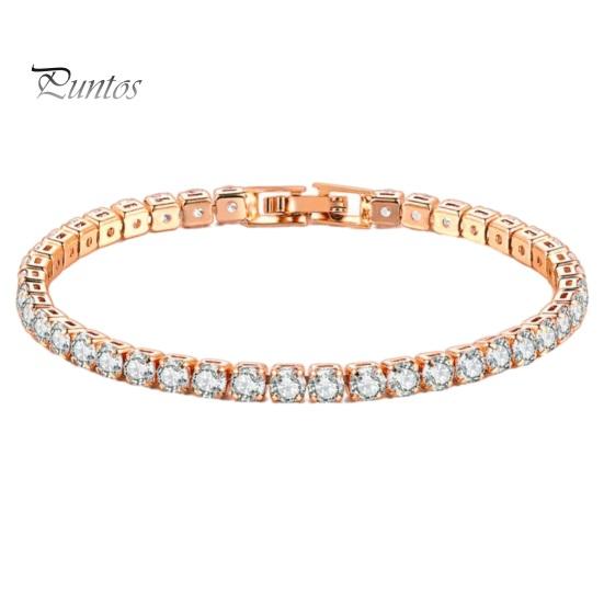 Женский браслет из блестящего кубического циркония с геометрическим рисунком, Роскошный медный браслет из нержавеющей стали, легкий женский браслет на запястье, ювелирные изделия