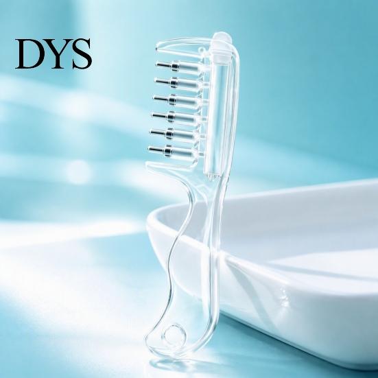 Scalp Oil Applicator Comb Essential Comb, Refillable Hair Care & Minoxidil Applicator, Dispenser Massage with Ergonomic Handle