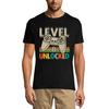 Men's Gaming T-Shirt Level 8 Unlocked - Gamer 8th Birthday Tee Shirt