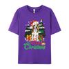 Beagle Christmas Dog Lover Vintage T Shirts Funny Animal Tshirt Print Man Top Vintage Retro Clothing