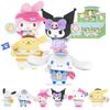 TOP TOY Sanrio Characters Genki Sports Day Series Box of Gachapon Blind Box Figures Soft Vinyl PVC Gift Birthday Christmas Present Kitty Kuromi My