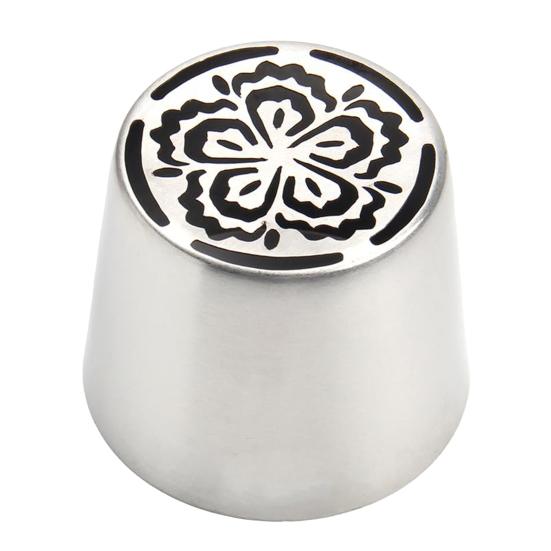 Насадки для кондитерских изделий Yousheng Russian, насадки для кондитерских изделий в виде роз, из нержавеющей стали, очень большие насадки для глазури, насадки для кондитерских изделий для украшения тортов глазурью