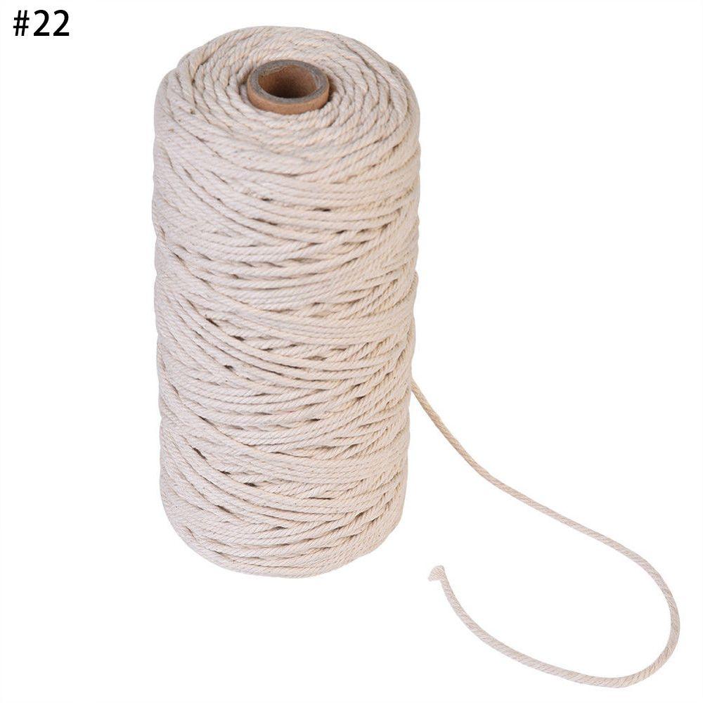 100meters/roll Bakers Home Decor Handmade Twine String Packing Craft Projects DIY Rope Cotton Cords