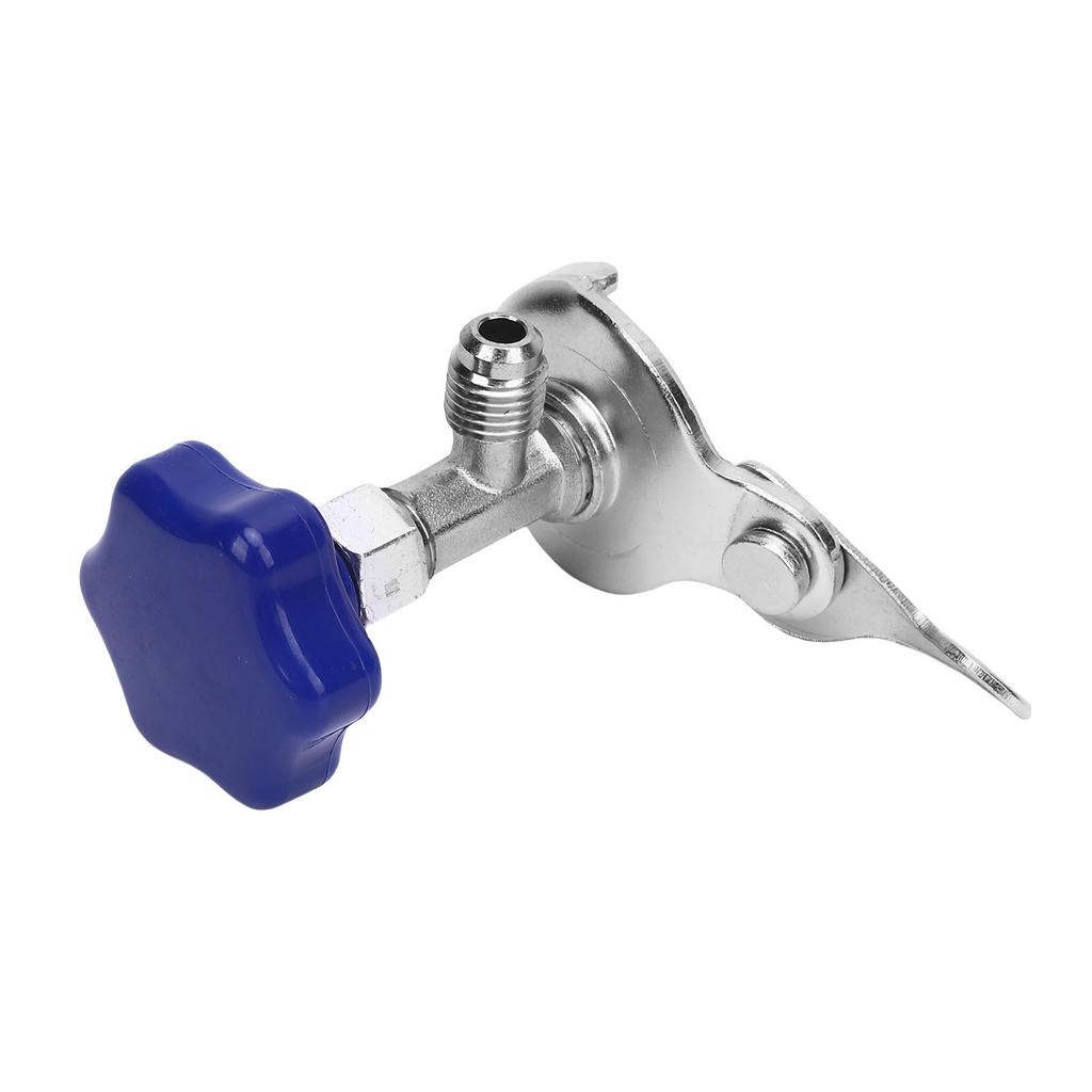 Пробойник для баллона R134A 1 4 SAE Диспенсер для хладагента Открывалка для бутылок Инструмент для клапана Подходит для хладагентов R12 R134A R22 R410 R502