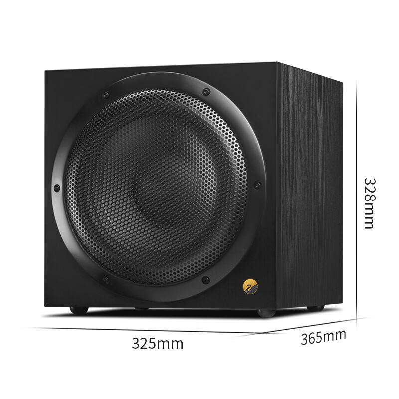 HiVi Sub10G 10-inch Home Theater Subwoofer CN plug (adapter included) (CN version)