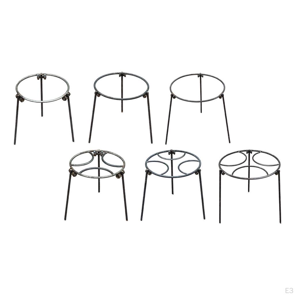 Тренога для костра Складная стойка для котелка/гриля для кемпинга и пикника