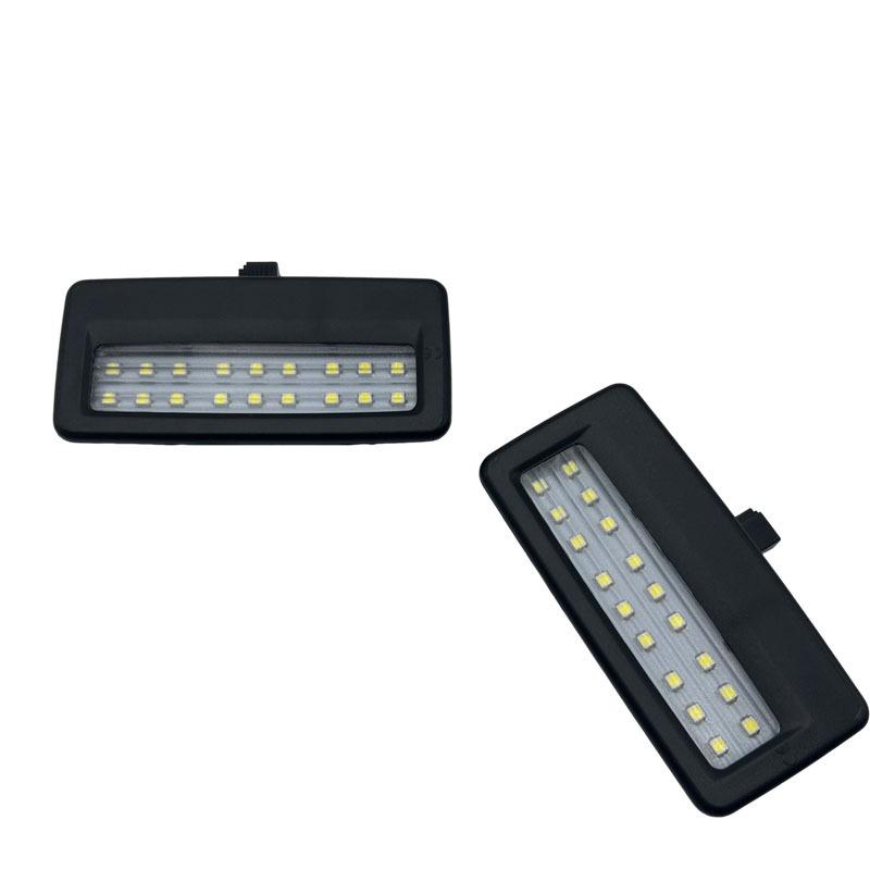 2Pcs LED Interior Sun Visor Vanity Mirror Lamps For BMW F10 F01 F11 F06 F07 F02 F03 F04 F12 F13 Reading Light