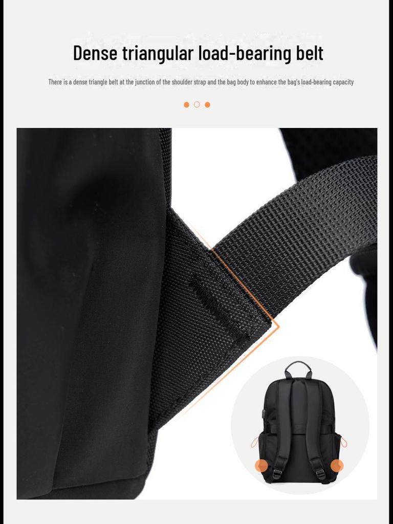 Мужской рюкзак Oxford Canvas большой вместимости 2023 года с USB-портом, для путешествий на открытом воздухе и использования в школе, с напечатанным логотипом