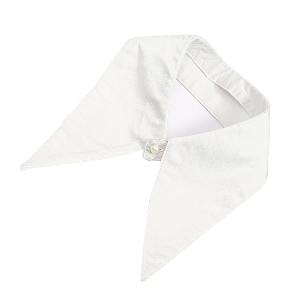 Insert Casual Shawl Collar Elegant Sweet False Collar Half Shirt for Lady Delicate Pointed Collar Casual Insert