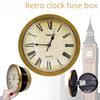 European Style Wall Clock with Hidden Jewelry Storage – Decorative and Personalized Home Décor