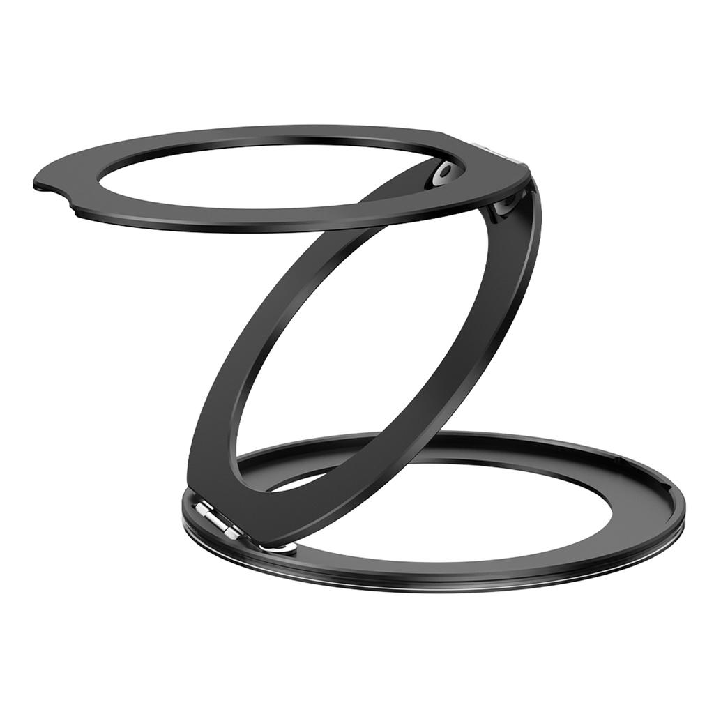 Q11 Ultra Thin Tri-Fold Magnetic Ring Stand Adhesive Mount 360 Degree Rotation Phone Bracket