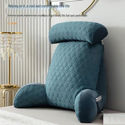 Охлаждающая шелковая поясничная поддержка и подушка для беременных - Универсальный подлокотник и спинка для кровати, дивана, общежития