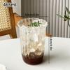 Cold Coffee Cups  Aesthetic Glass Cup Water Bottle Glasses for Drink Decorative Drinkware Cold Coffee Mug Cocktail Glass