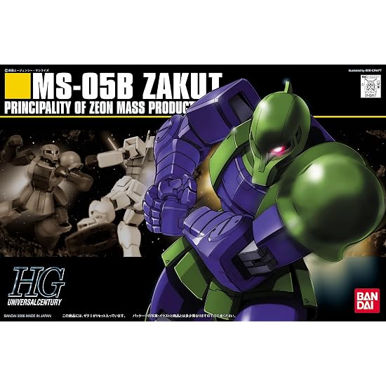 BANDAI SPIRITS HGUC 1/144 HGUC MS-05B Zaku I (Мобильный костюм Гандам)