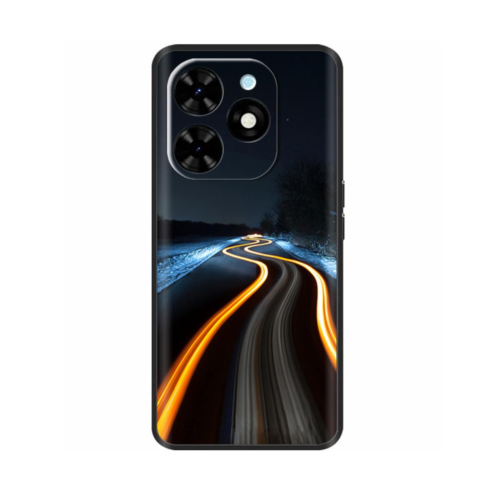 Чехол для Tecno Spark Go 2024 Роскошный Цветок Расписной Capa Силиконовый Мягкий Чехол для Tecno SparkGo 2024 BG6 Ударопрочный Корпус Телефона