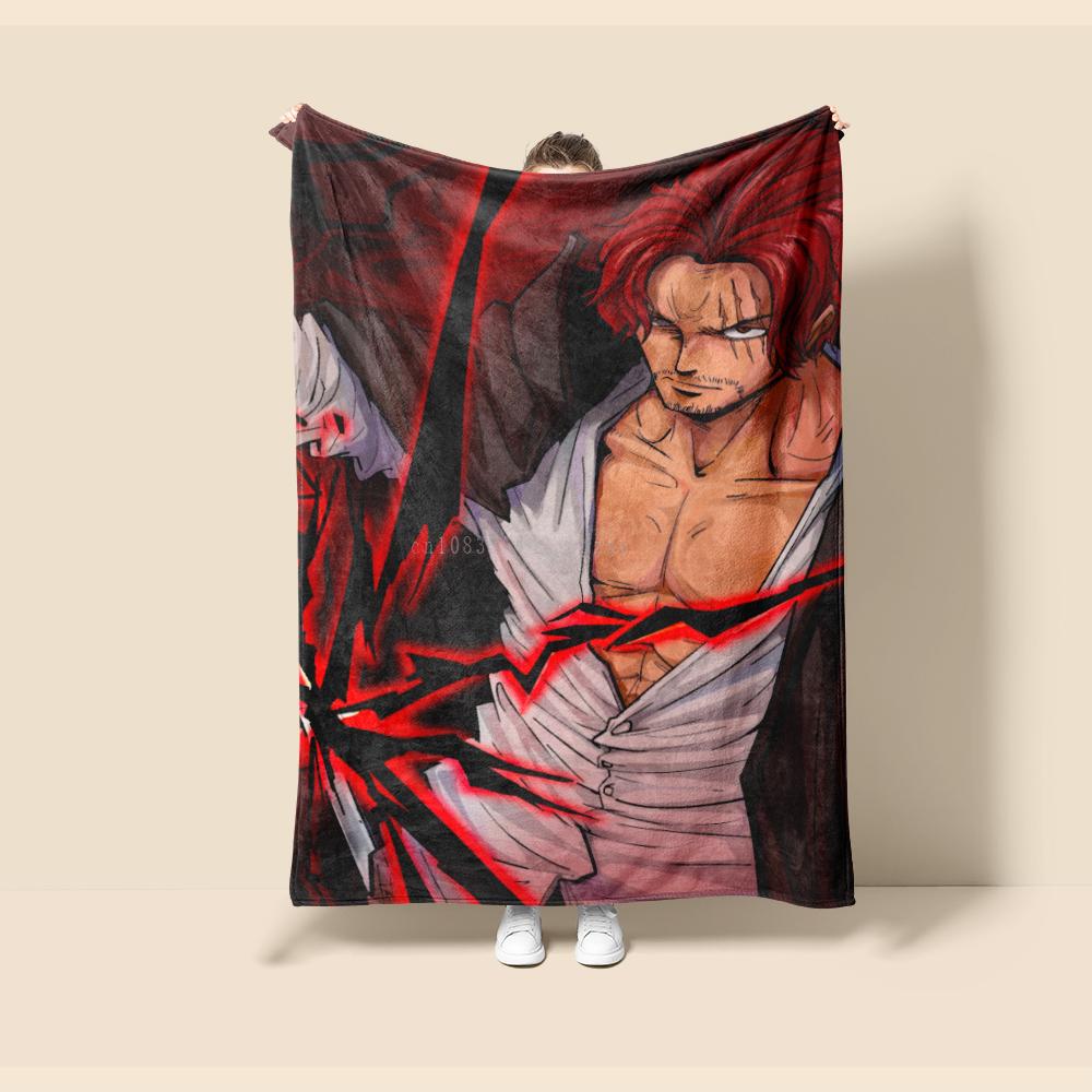 Тонкое фланелевое одеяло One Piece Аниме Луффи Всесезонное одеяло. Для дивана, кроватей, гостиной, дорожное одеяло для пикника Подарки