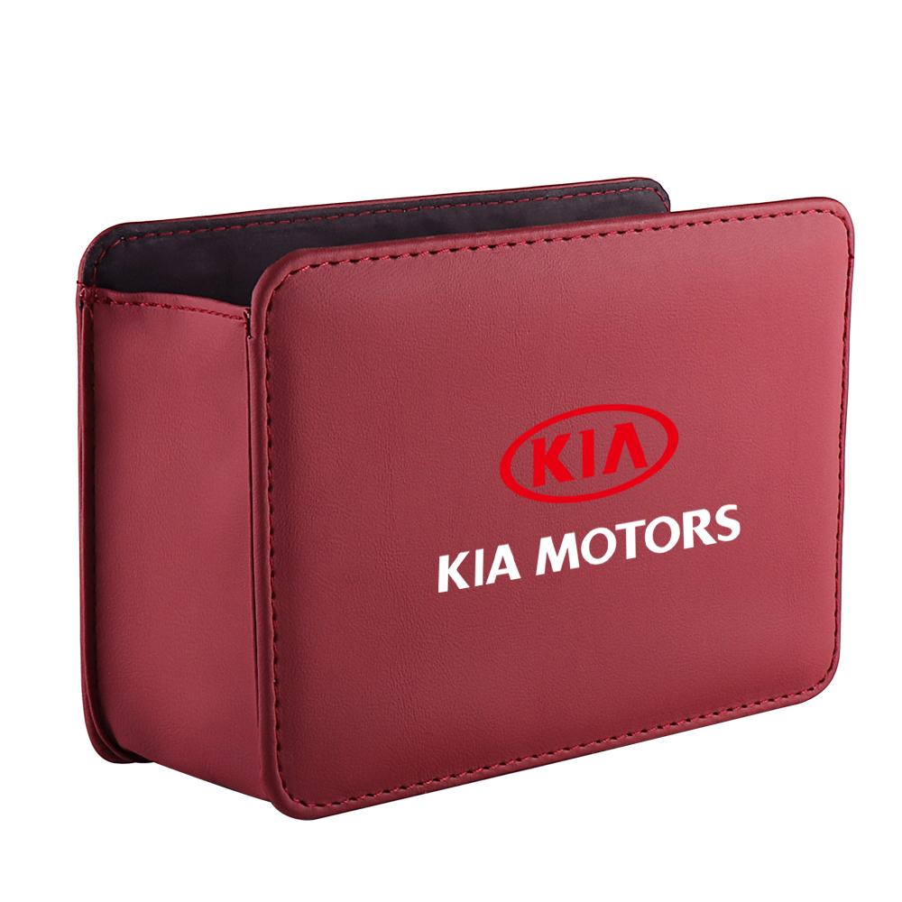 2026 Hot Car Sticker Car Seat Back Car Door Storage Bag Auto Organizer For KIA Sportage Ceed Sorento Cerato Optima Picanto Rio S