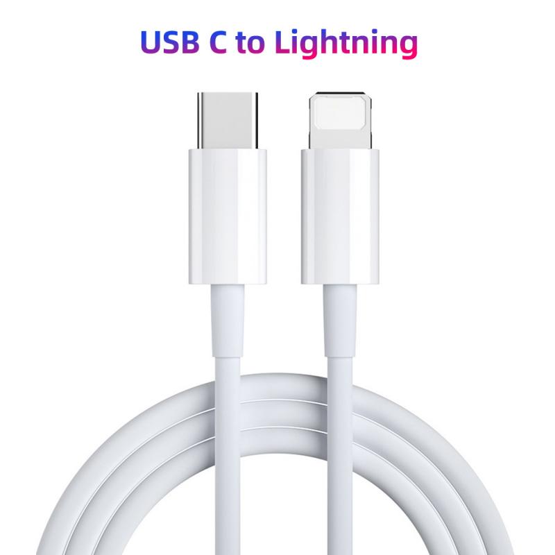 FONKEN Кабель USB C для зарядки iPhone 11 12 для iPad Зарядное устройство PD типа C Провод для быстрой зарядки для Macbook и телефонный кабель IOS