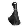 5 Speed Gear Shift Knob Manual Shifter Gaitor Boot Cover for Opel Corsa D Dust proof