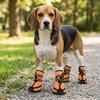 Soft Sole Dog Shoes Adjustable Strap Dog Anti-slip Paw Shoes Pet Rain Boots  Paw Protection